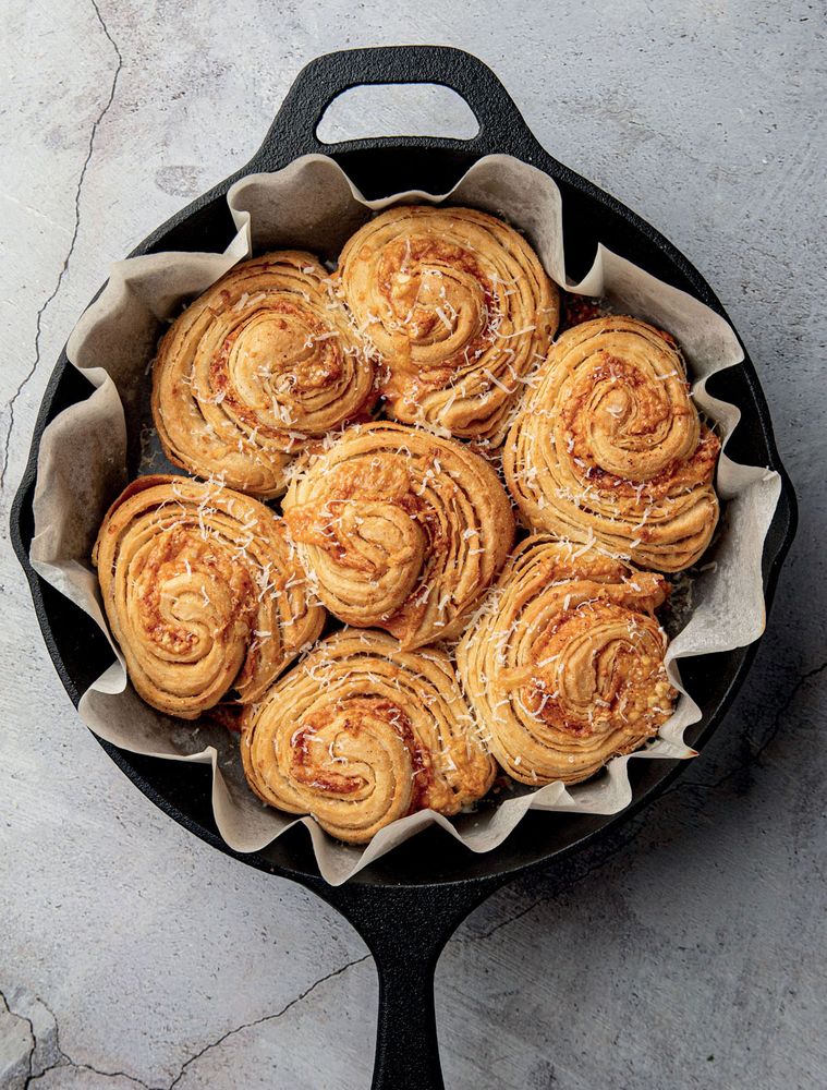 Cheesy Puffed Buns from Better Than Nonna: Modernised Italian Recipes by Danilo Cortellini