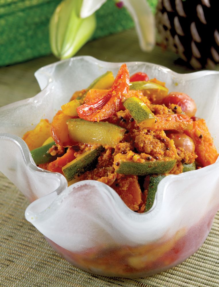 Mixed Vegetable Pickle from The Best of Chef Wan Volume 1 A Taste of