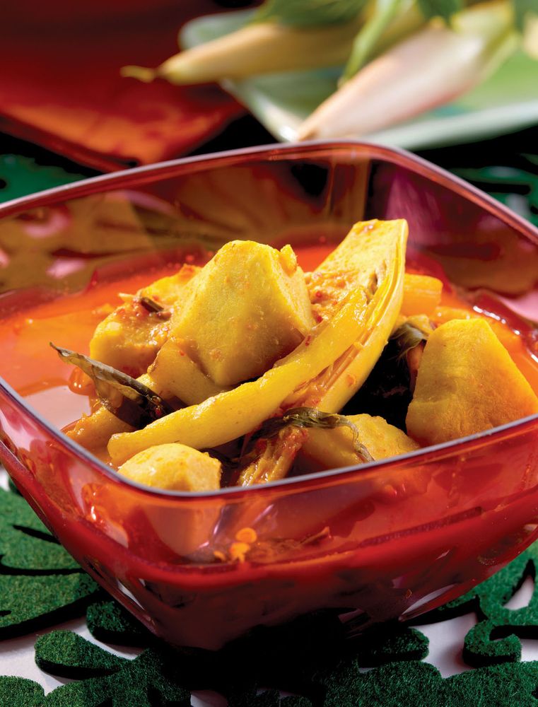 Yam In Fermented Durian From The Best Of Chef Wan Volume 1 A Taste Of