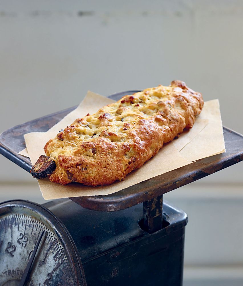 Mission Fig, Rosemary, Anise, and Pistachio Scones from Bien Cuit: The Art of Bread by Zachary Golper