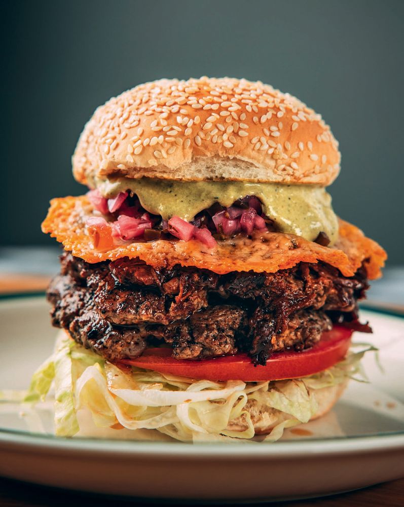 Birria Smashburgers from Birrias: 65 Recipes from Traditional to Modern by Jesse Valenciana
