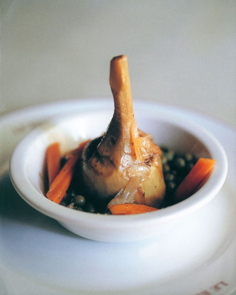 Barigoule artichokes from New Bistro by Fran Warde