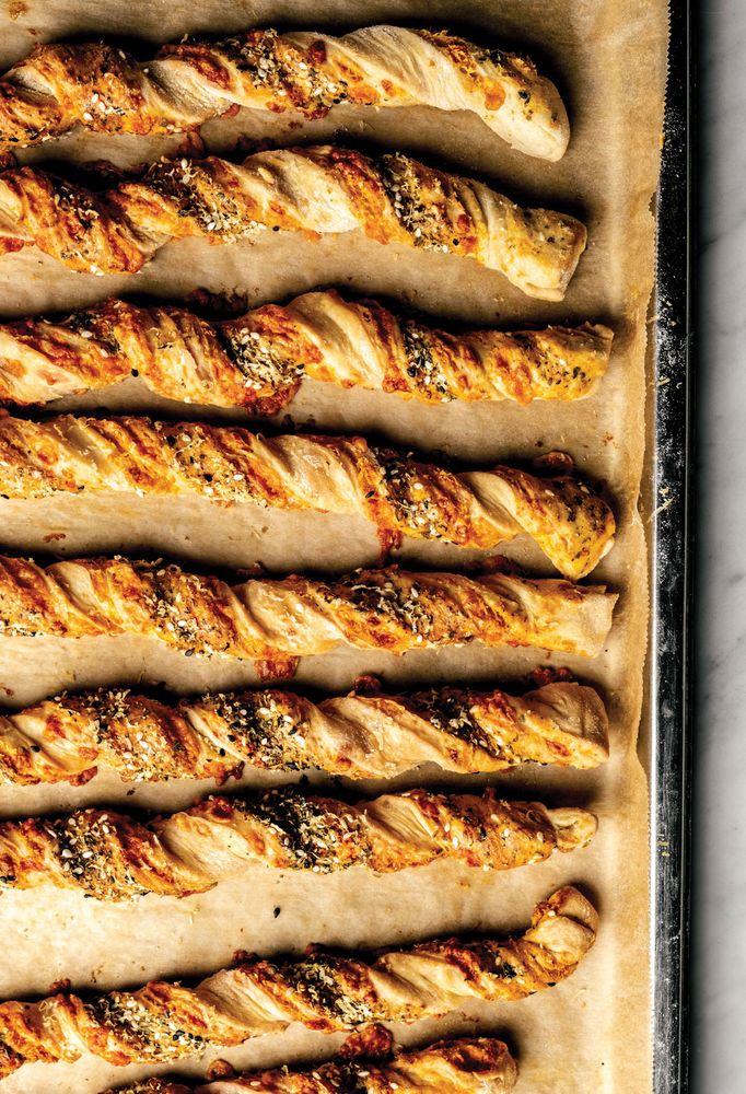 Halloumi and Za’atar Cheese Straws from Brunch with Brother Marcus by