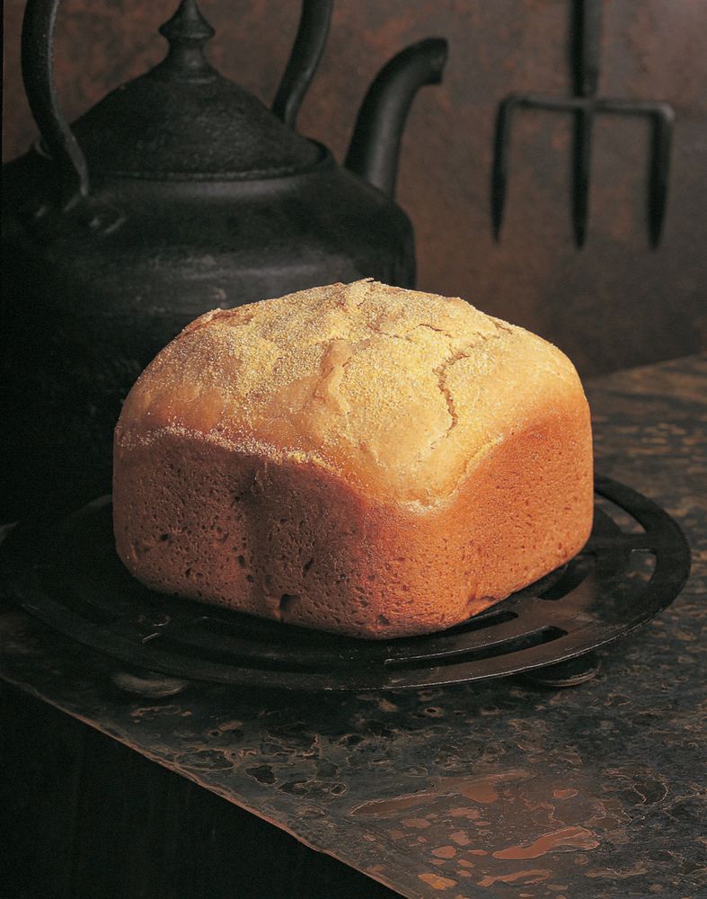 Corn Meal Bread from The Ultimate Bread Machine Cookbook by Jennie Shapter