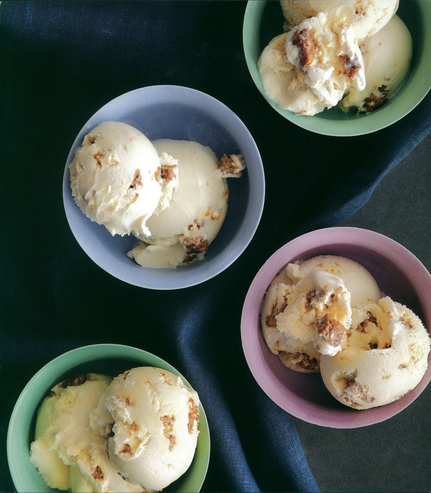 Brown Bread Ice Cream from Nick Malgieri's Bread by Nick Malgieri