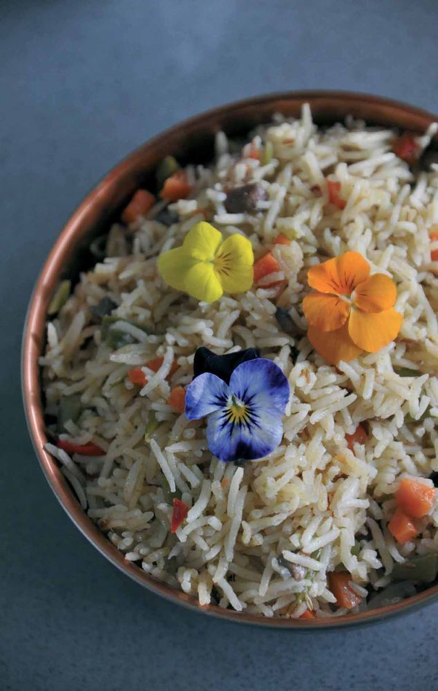 Mixed Vegetables Pilau Rice from Dip In Brilliant: An Indian Recipe ...