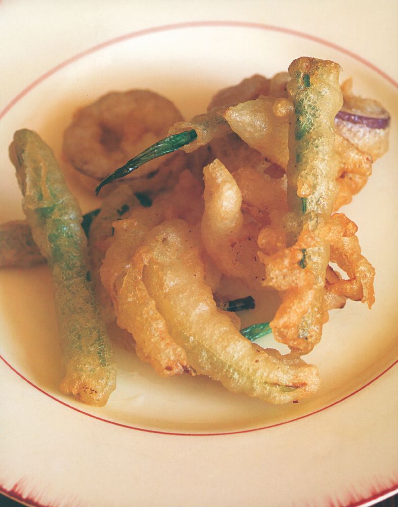 DeepFried Onions in Beer Batter from British Seasonal Food by Mark Hix