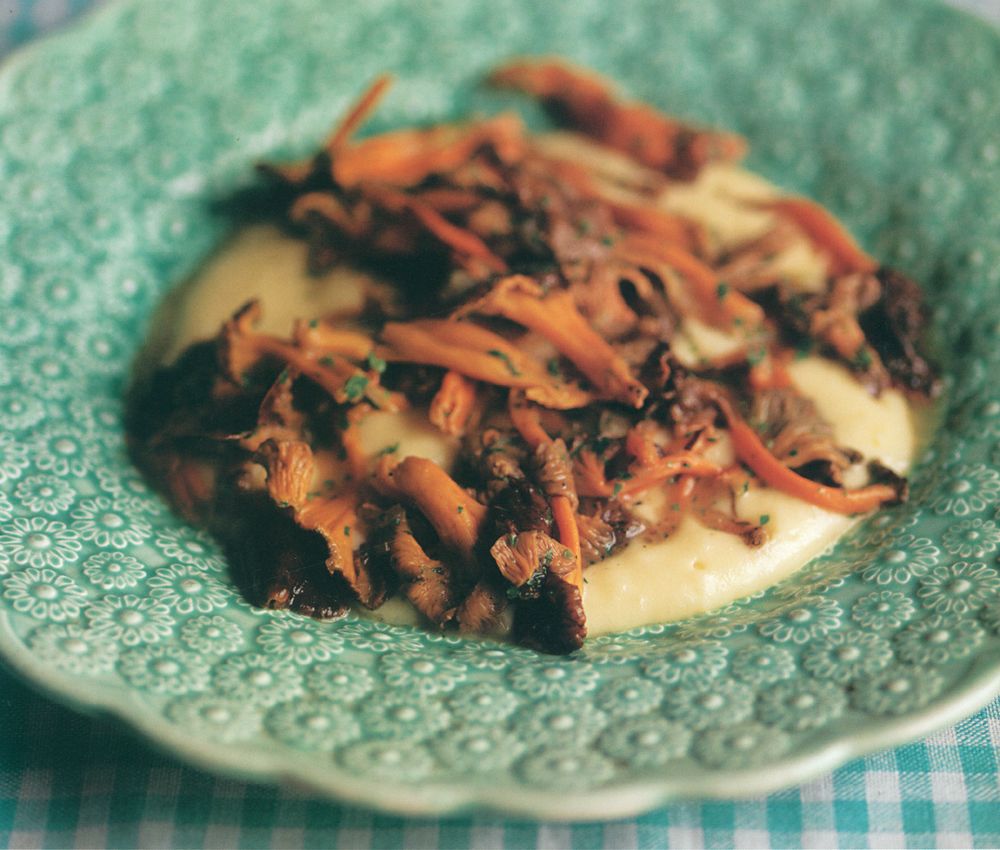 Whipped Potatoes with Chanterelles from British Seasonal Food by Mark Hix