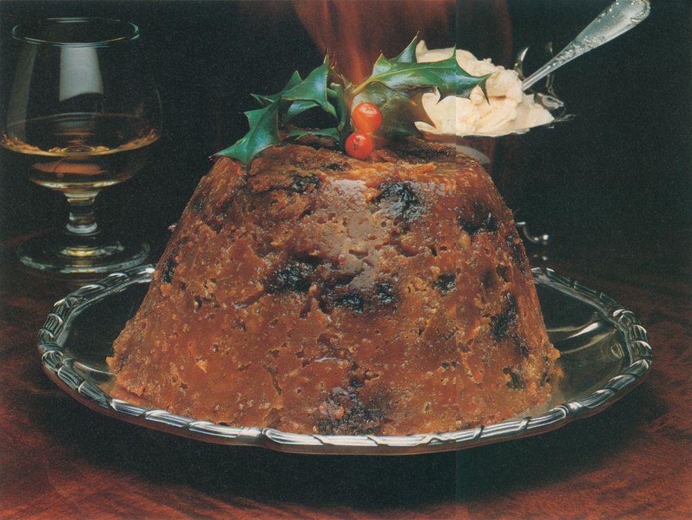 King George I Christmas pudding from British Cooking by Caroline Conran