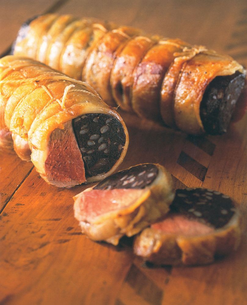 Rack on Black from New British Classics by Gary Rhodes
