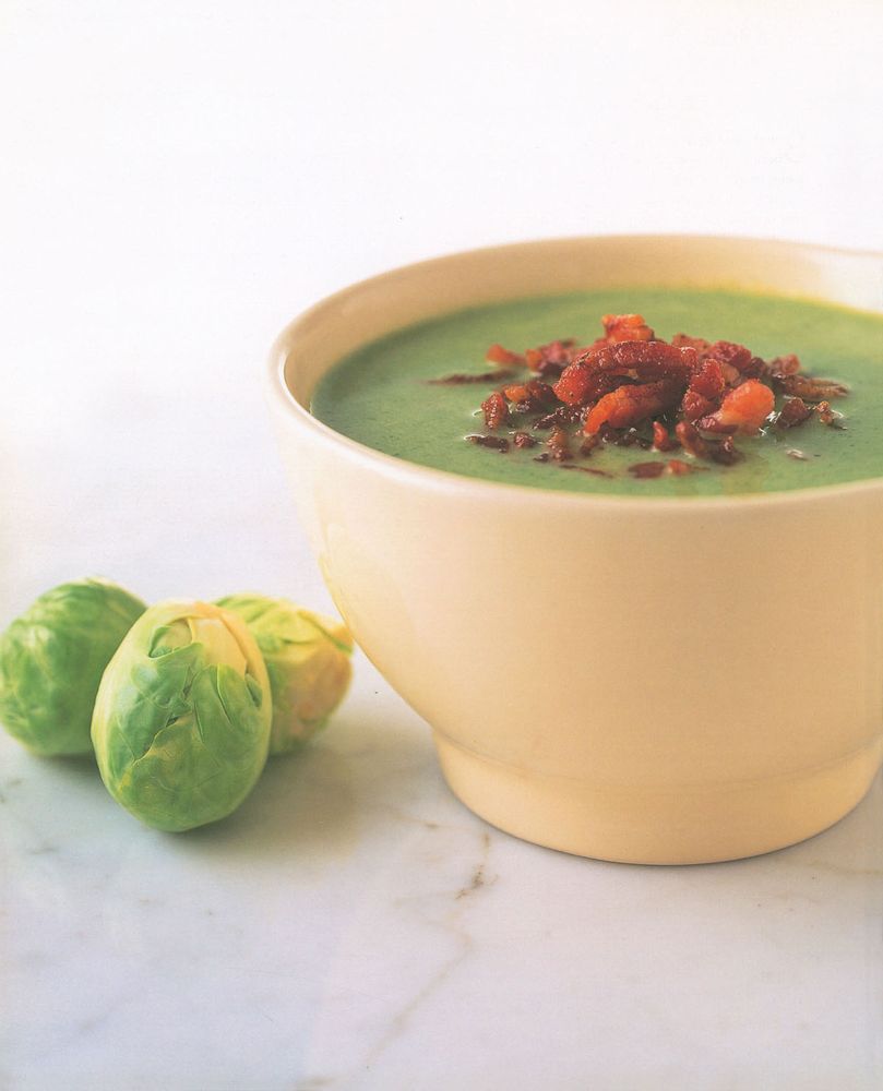 Creamy Bubble and Squeak Soup with Crunchy Bacon from New British