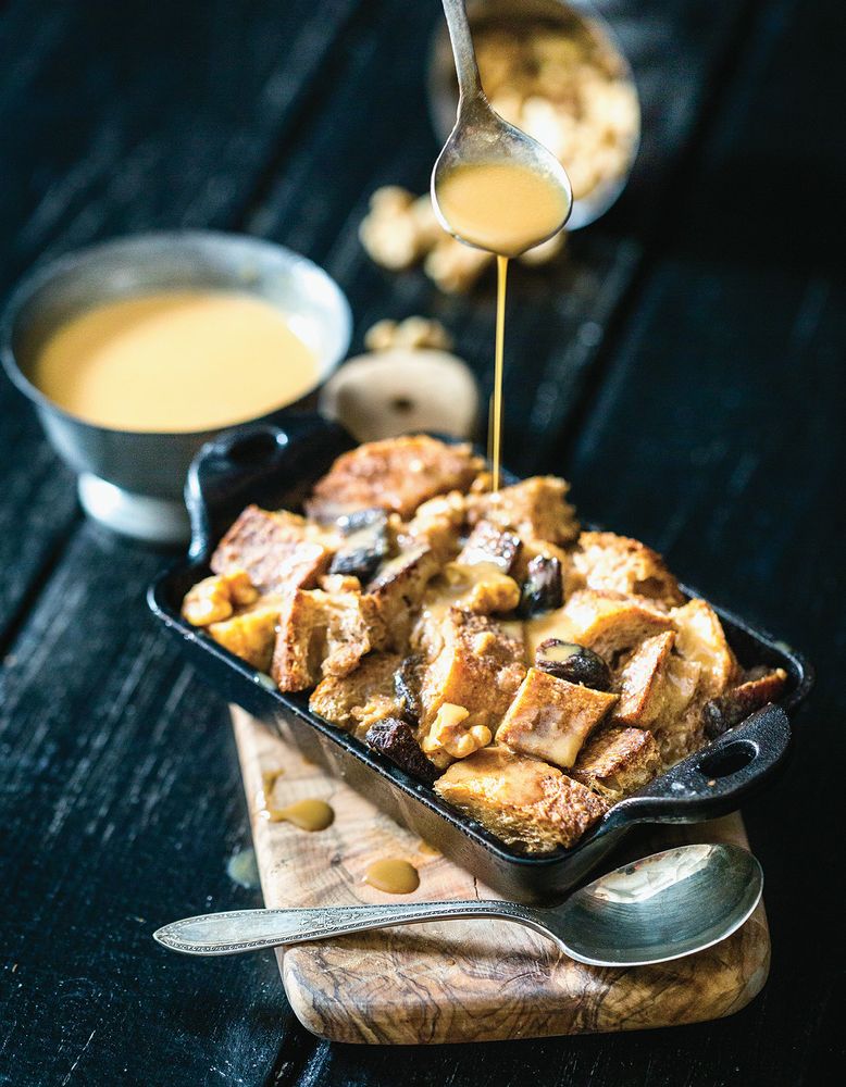Butterscotch Bread Pudding from But I Could Never Go Vegan!: 125 Recipes That Prove You Can Live Without Cheese, It's Not All Rabbit Food, and Your Friends Will Still Come Over for Dinner by Kristy Turner