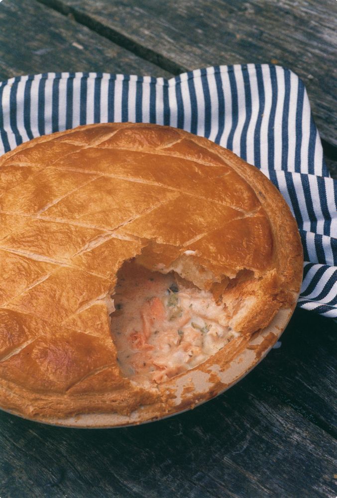 Trout & Pernod pie from The Good Table Adventures In and Around My