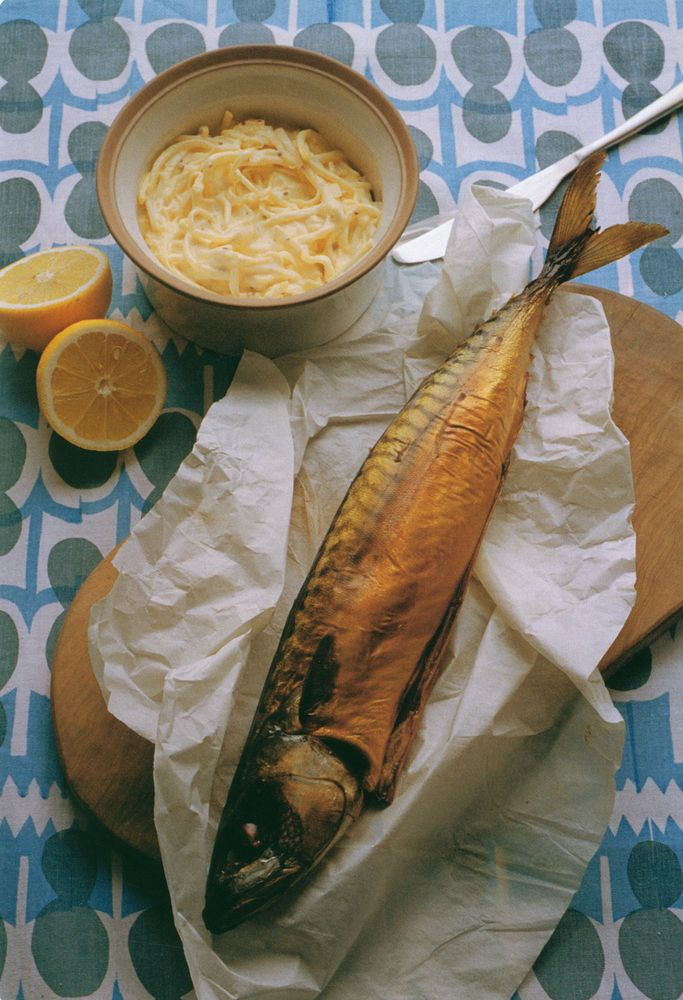 Warm smoked mackerel with celeriac remoulade from The Good Table Adventures In and Around My