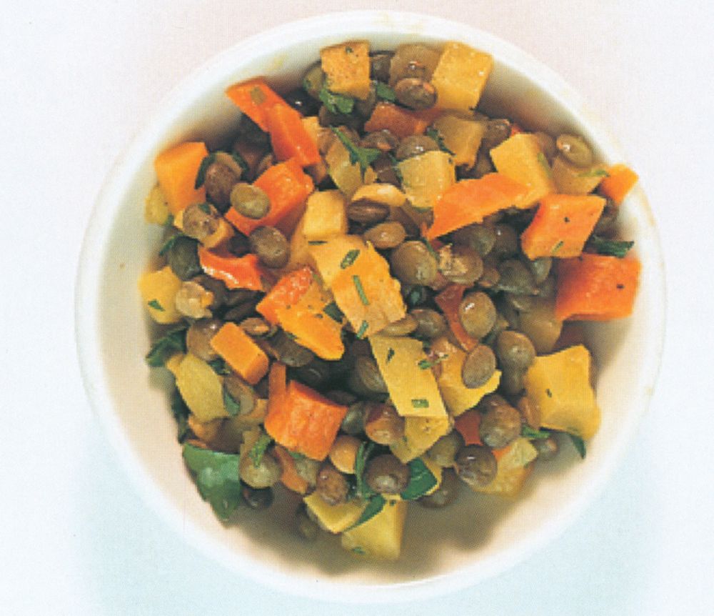 Root Vegetable and Lentil Salsa from The Gate Vegetarian Cookbook