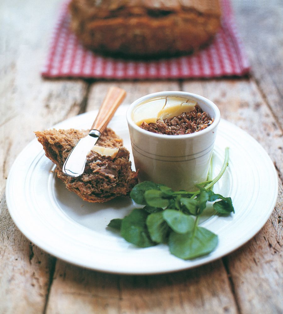 Potted Grouse from The Game Cookbook by Clarissa Dickson Wright and Johnny Scott