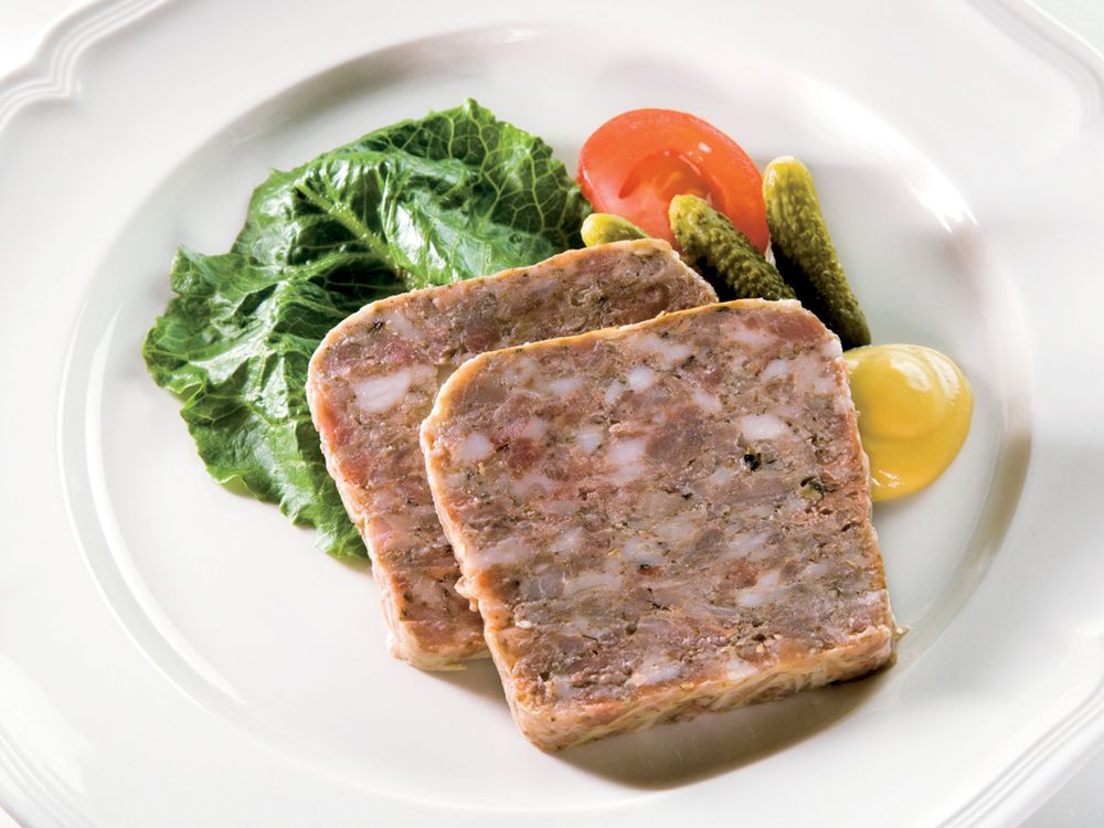 Terrine de Campagne with Mustard and Cornichons from Professional Garde