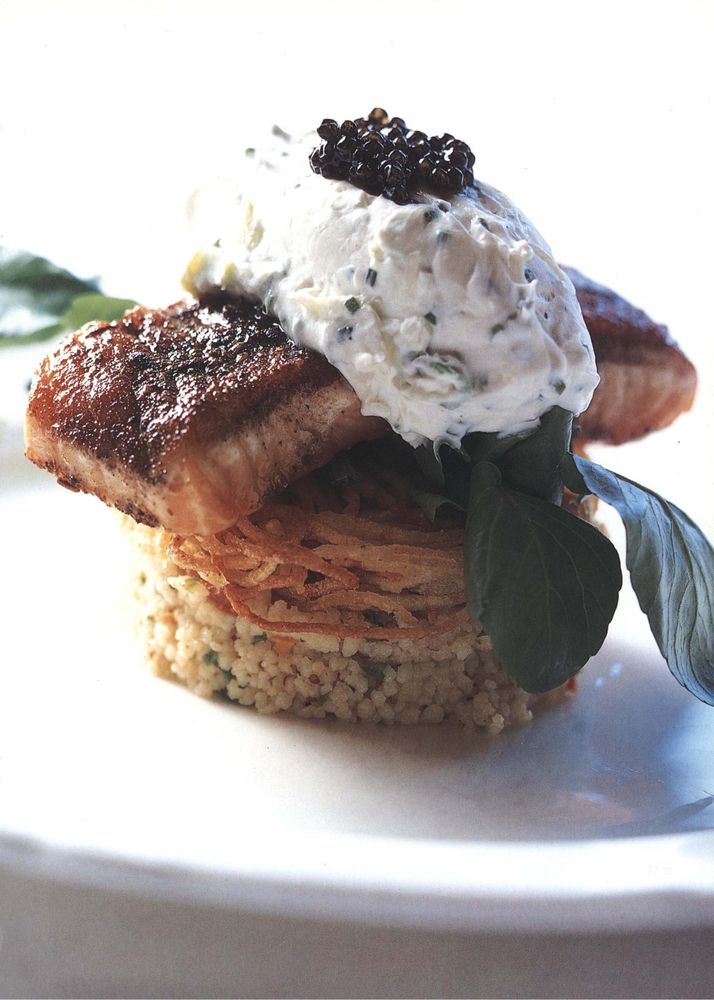 Seared Salmon from Great British Chefs 2 by Phil Vickery