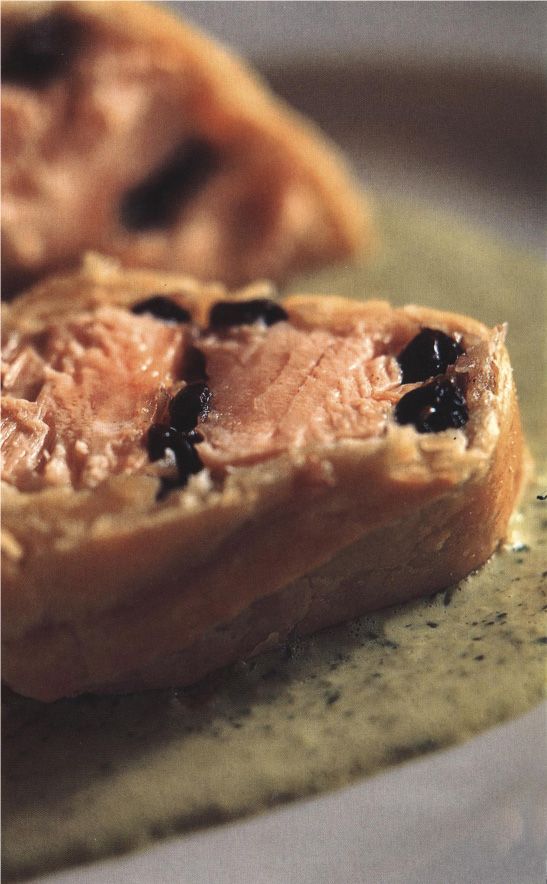 Salmon in Pastry from Great British Chefs 2 by Stephen Markwick