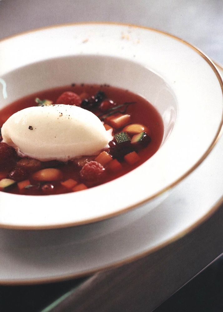 Minestro’ne of Fruits from Great British Chefs 2 by Terence Laybourne