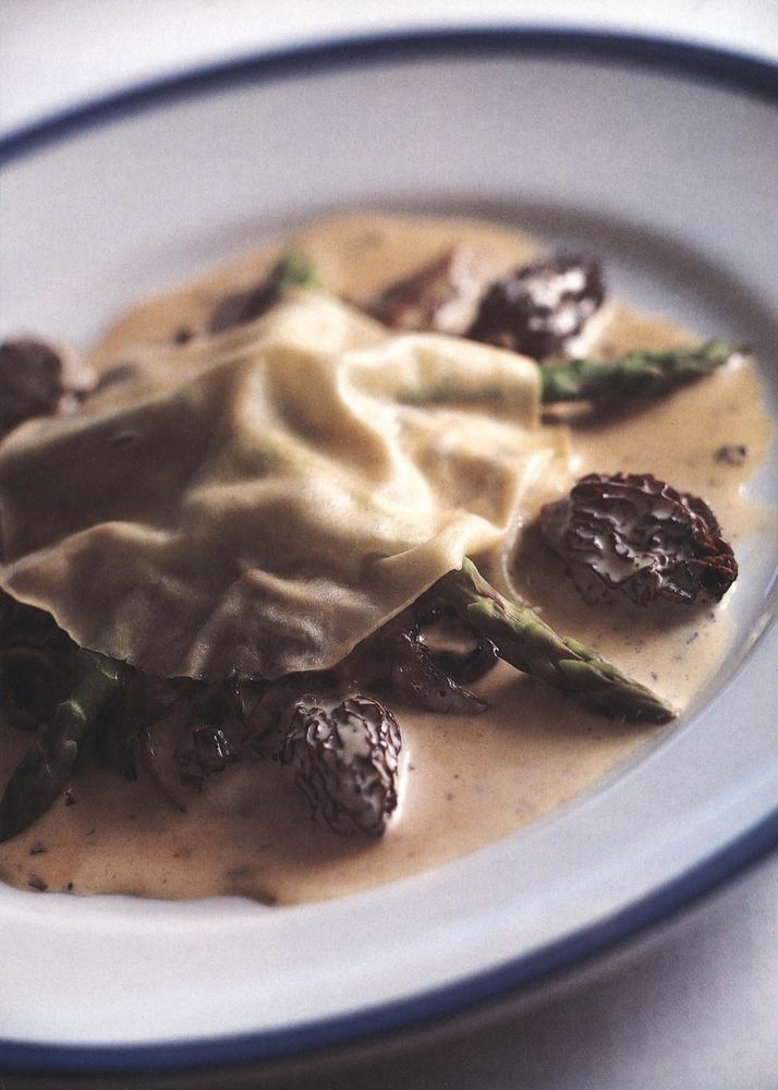 Open Ravioli of Mushrooms from Great British Chefs 2 by Betty Allen