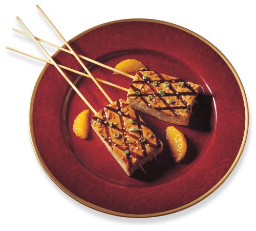 Tangerine Teriyaki Tofu from How to Grill by Steven Raichlen