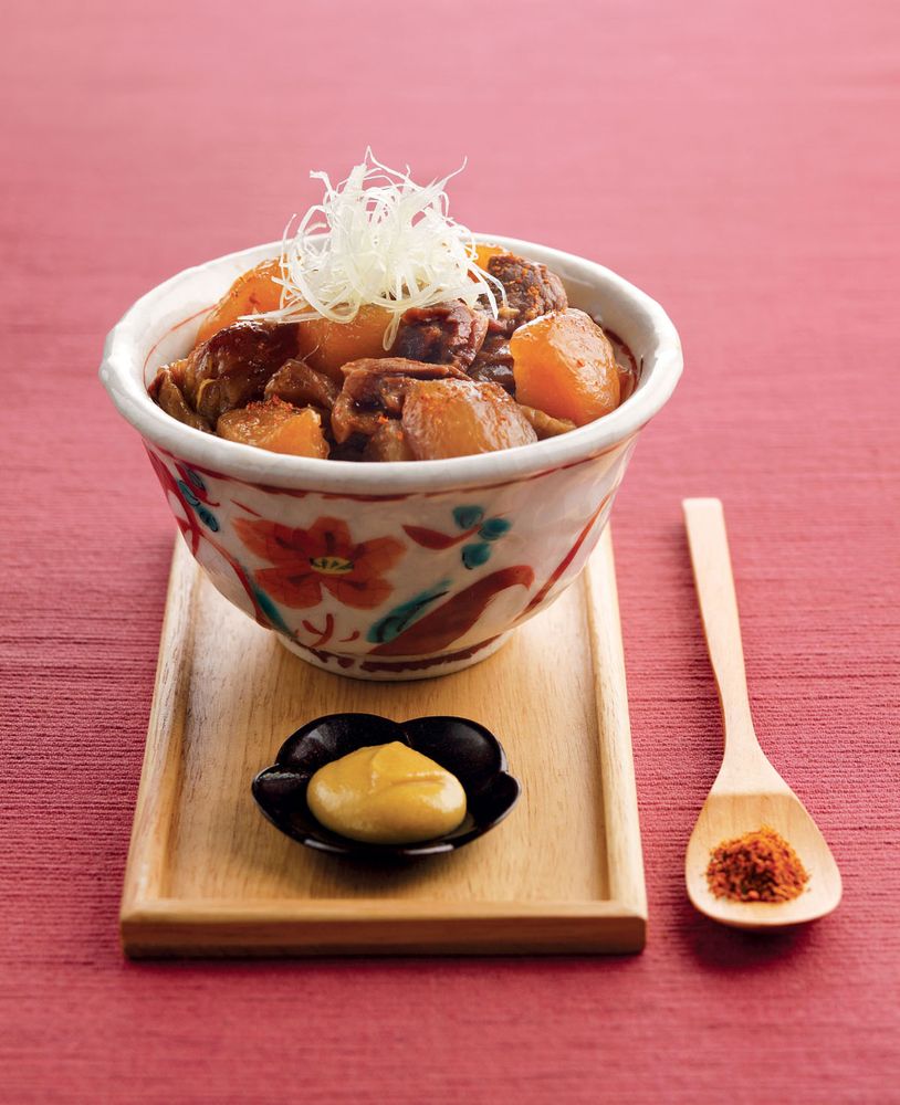 Beef Tendon and Radish Don from Donburi: Delightful Japanese Meals in a ...
