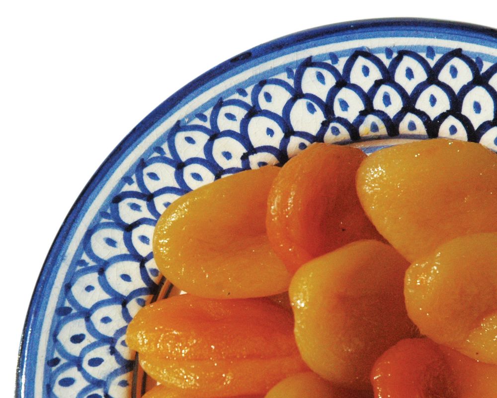 Dried Apricot Stew from Delights from the Garden of Eden by Nawal Nasrallah