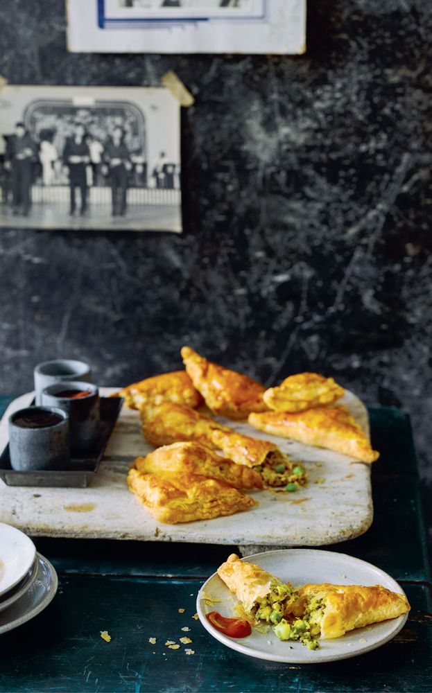 Keema Puffs from Dishoom From Bombay with Love by Shamil Thakrar