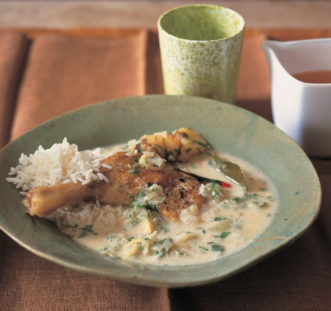 Duck Legs with Mole Sauce from The Duck Cookbook by James Peterson