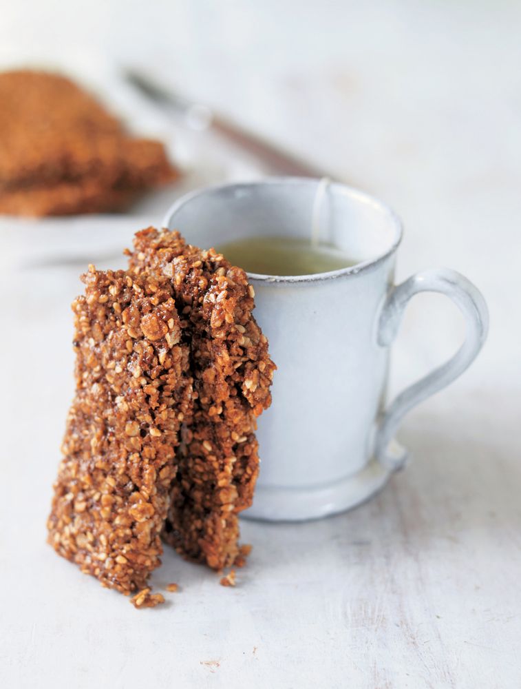 Multigrain & molasses bars from Energy Balls & Power Bites by Sara Lewis