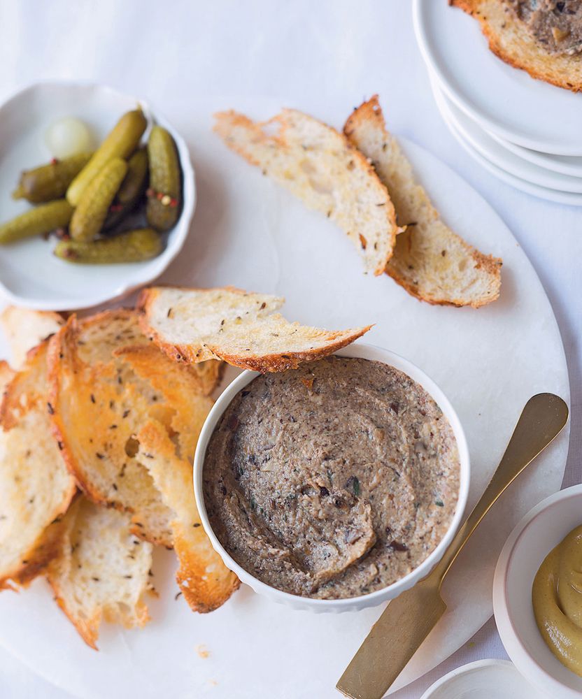 Mushroom Pâté from Easy Vegan by Sue Quinn
