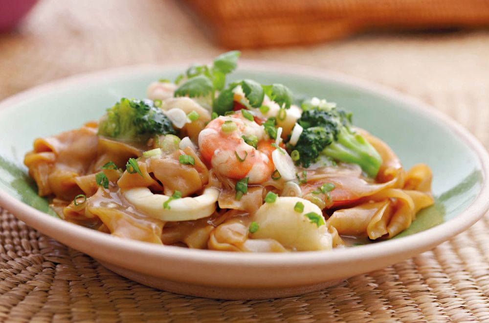 Thai Flat Noodles from Everyday Thai Cooking Quick and Easy Family