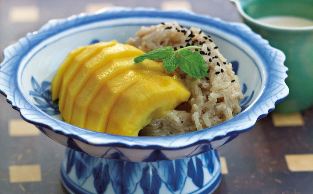 Sweet, Ripe Mango with Sticky Rice from Everyday Thai Cooking: Quick ...