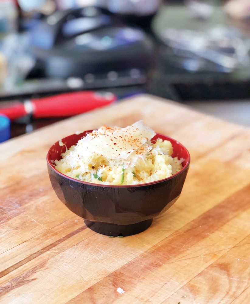 Parmesan Arborio Rice from Everyday Instant Pot Cookbook Meal Planning