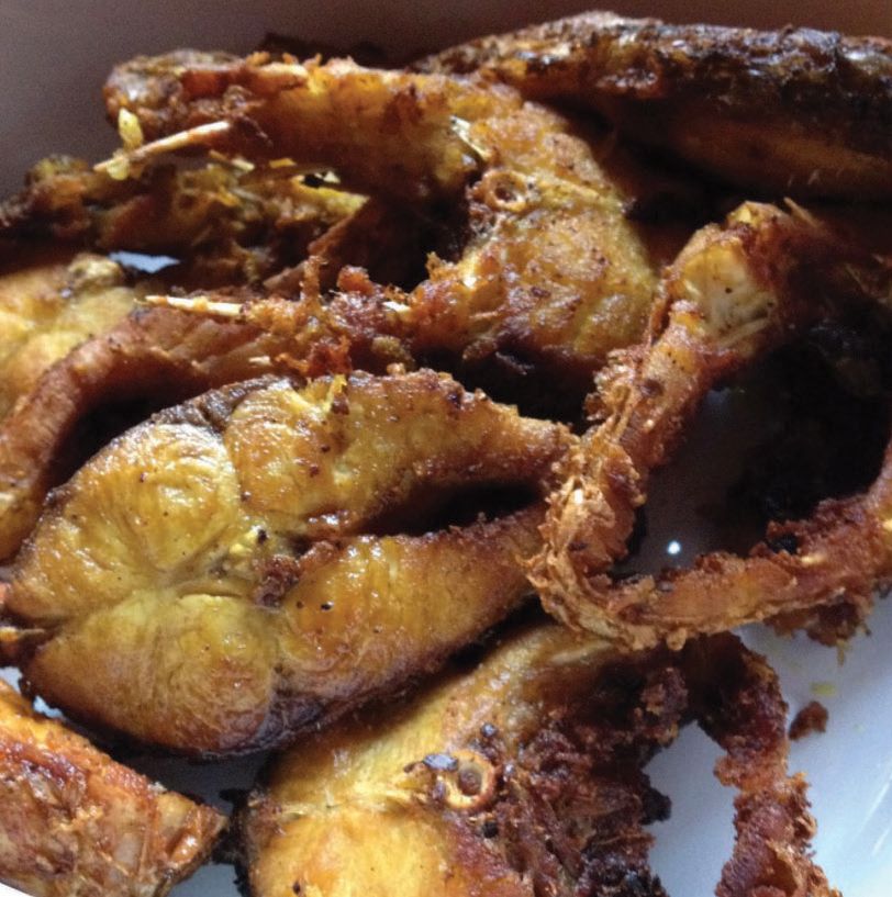 Mustard Oil Fried Fish from Food and Flavours from Nepal by Jyoti Pathak