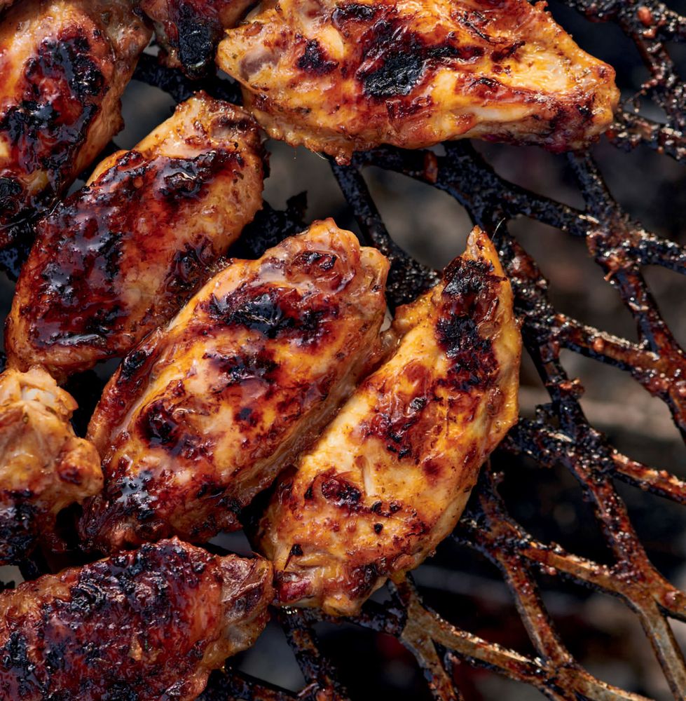 Sweet Adobo Chicken Wings from Food by Fire: Grilling and BBQ with ...