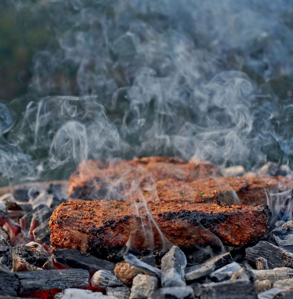 Dirty Chipotle New York Strips from Food by Fire: Grilling and BBQ with Derek Wolf of Over the Fire Cooking by Derek Wolf