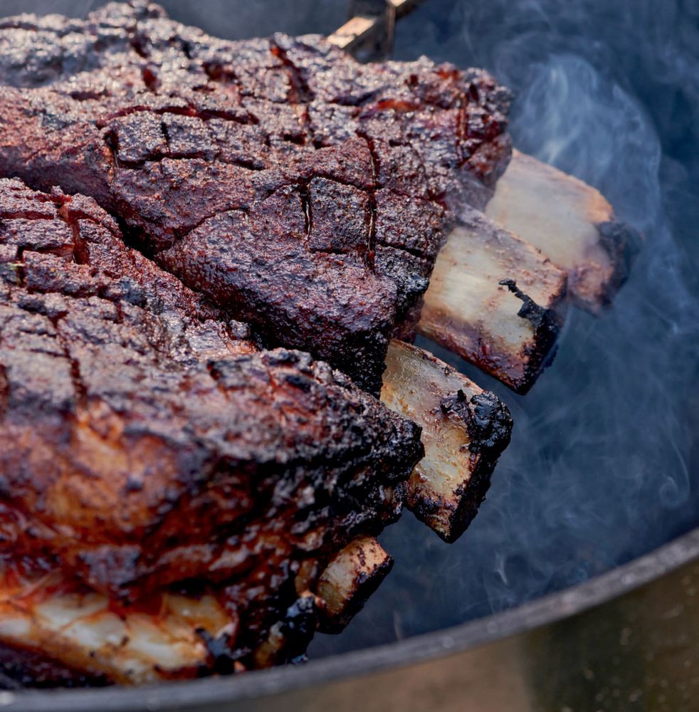 Spicy Rotisserie Beef Ribs from Food by Fire: Grilling and BBQ with ...