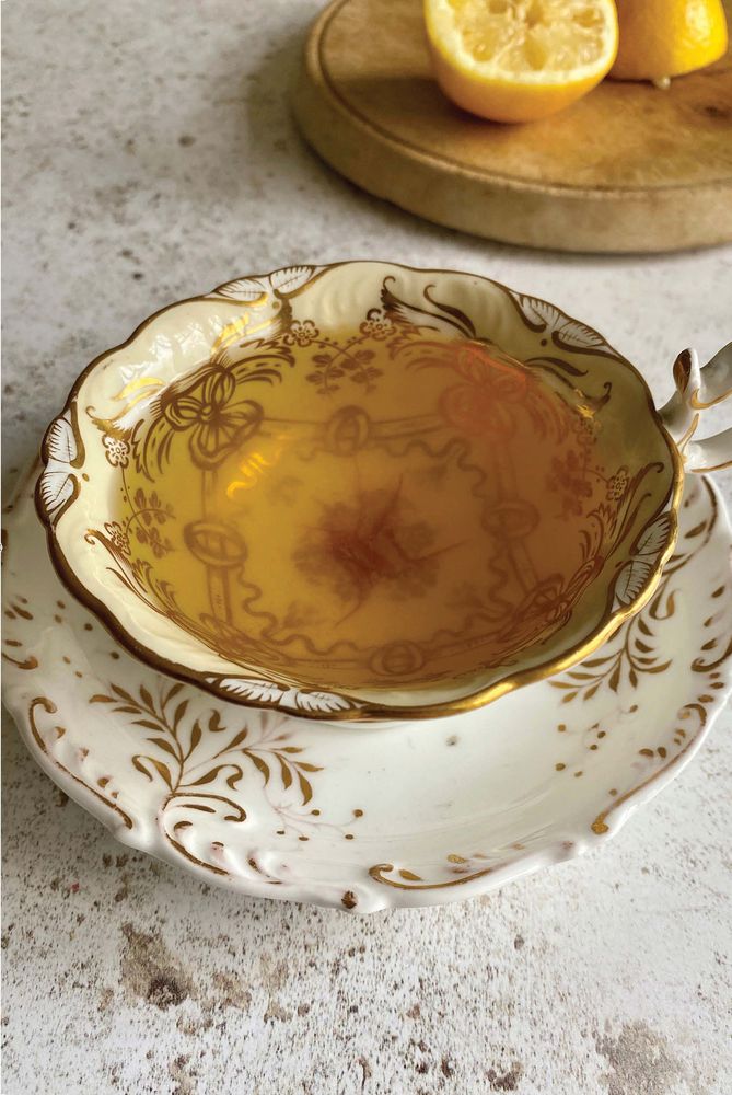 Saffron Tea from Fool's Gold A History of British Saffron by Sam Bilton
