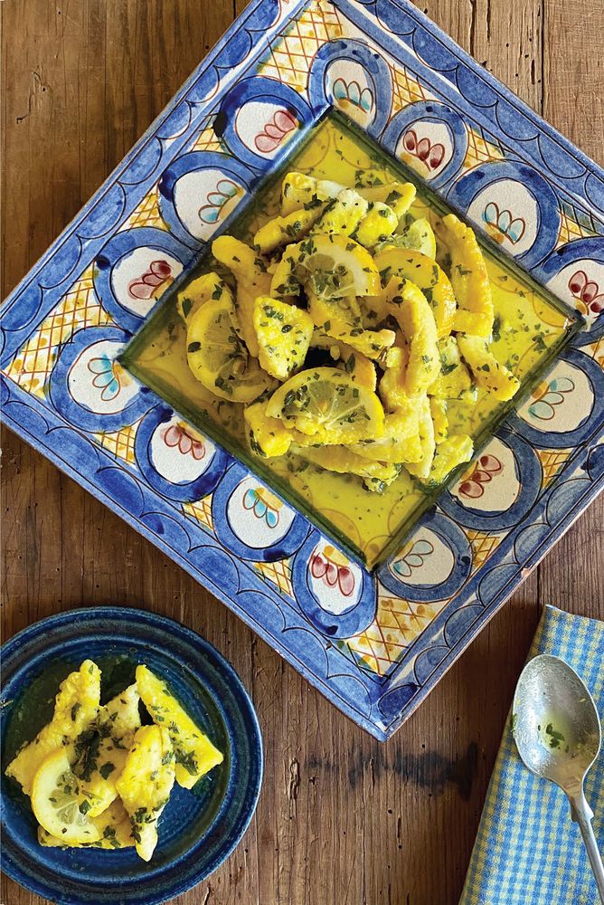 Marinated Sole Goujons from Fool's Gold A History of British Saffron