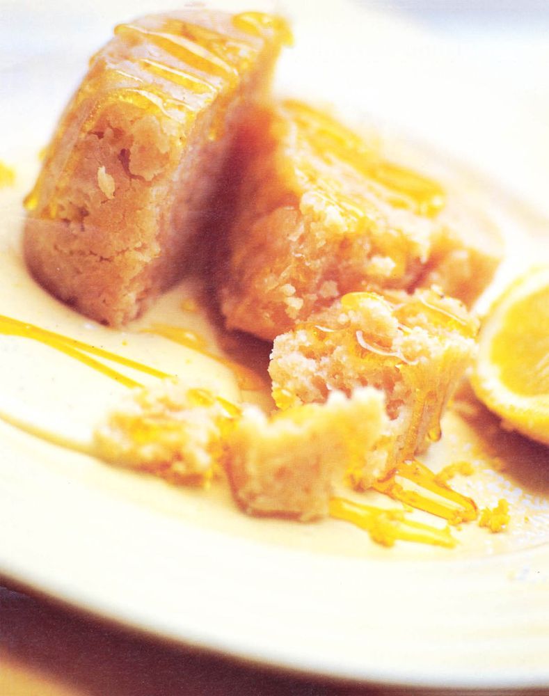 Steamed Lemon Dumpling Puddings from Fabulous Food by Gary Rhodes