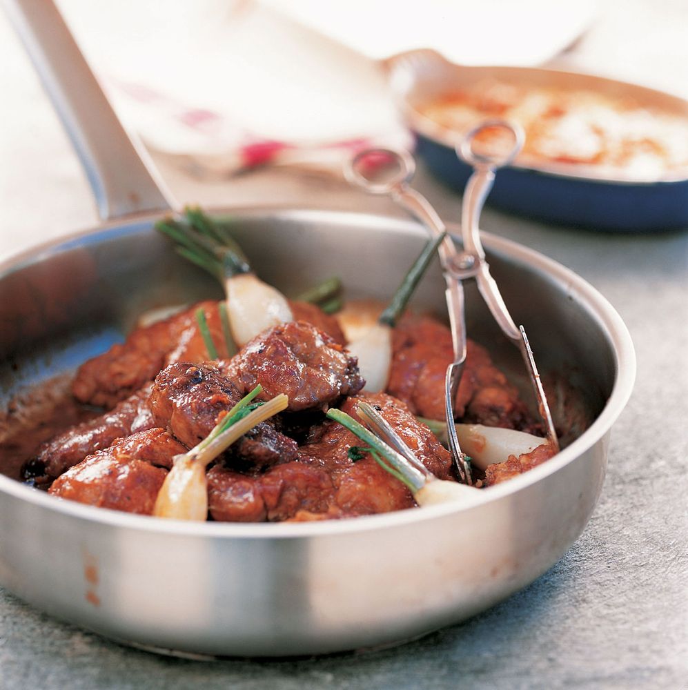 PanFried Sweetbreads Glazed with Veal Jus and Caramelised Turnip