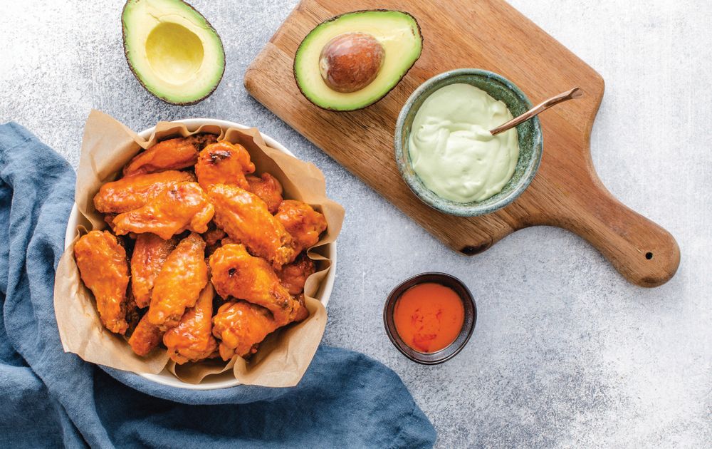 Crispy Baked Chicken Wings from Flavcity's Five Ingredient Meals by