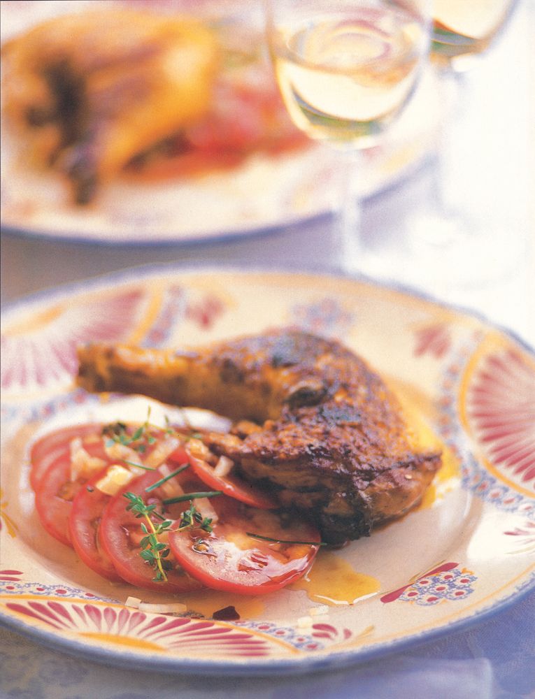 Barbecued Chicken from Fine Family Cooking by Tony Bilson