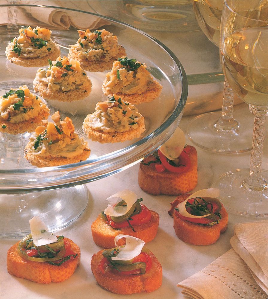Creamed Roquefort and walnuts from Finger Food: Le Cordon Bleu Home Collection by Le Cordon Bleu