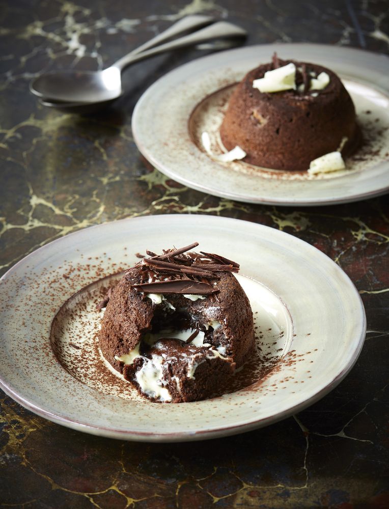 Mint choc chip puddle puddings from The Flexible Baker: 75 delicious ...