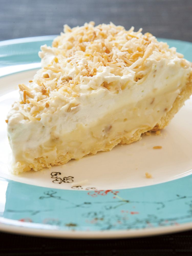 Toasted Coconut Cream Pie With Lime Whipped Cream From Flour Spectacular Recipes From Bostons 8047