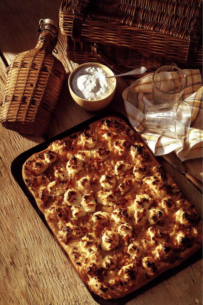 Tarte flambée from Floyd on France by Keith Floyd