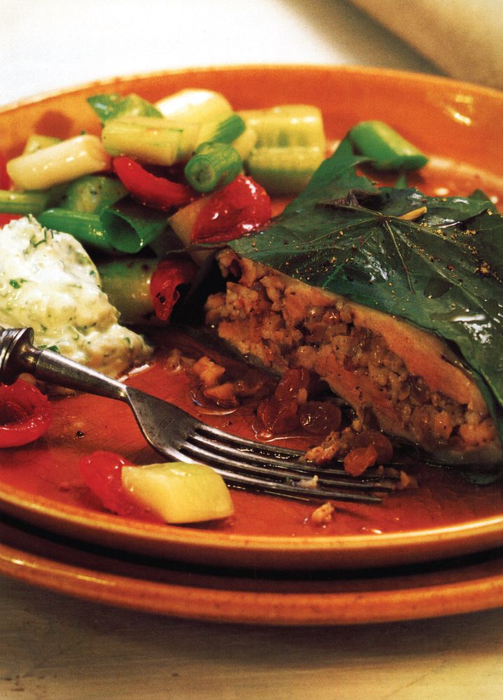 Quail Stuffed with Rice, Walnuts and Sultanas from Floyd Around the Med ...